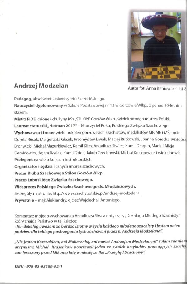 Lapsesi ja shakki - Andrzej Modzelan