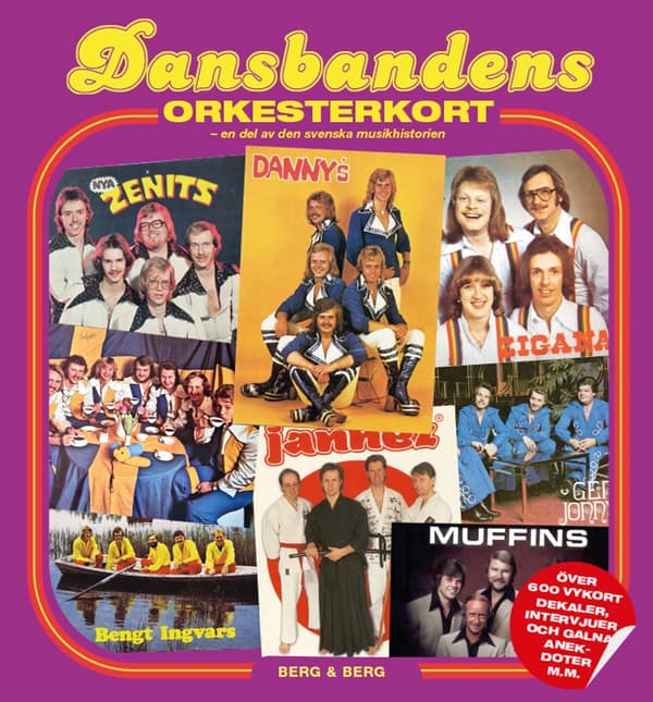 Dansbandens Orkesterkort (Bok)