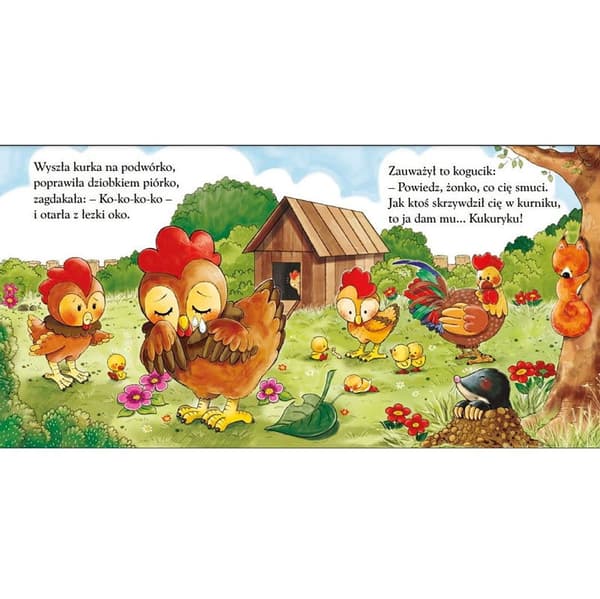Dikter för småbarn - Hur en höna blev en kull, Skrzat Publishing House