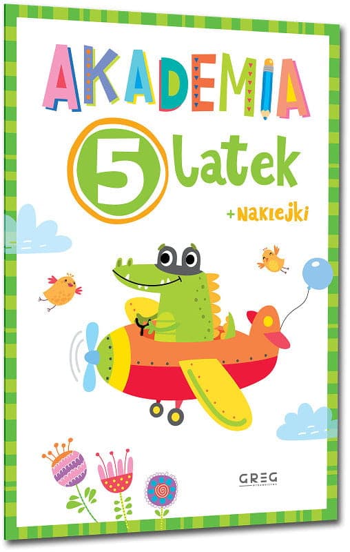 5-årig Academy klistermærkebog, Greg