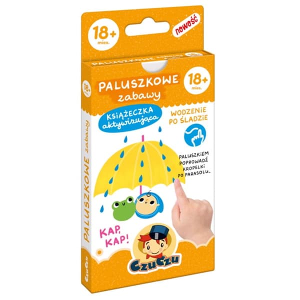 CzuCzu Fingerspel - aktivitetsbok 18m+