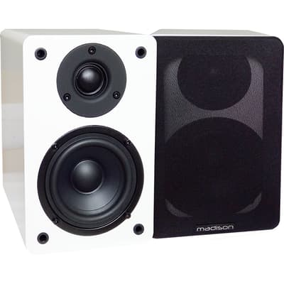 Hi-Fi højttalersæt, 60W - Hvid