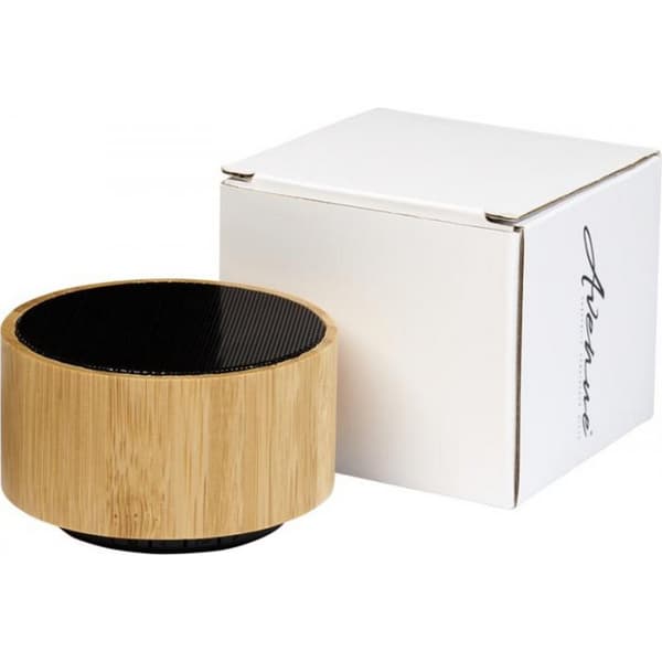 Avenue Cosmos Bamboo Bluetooth Speaker Wood/Solid Black One Size