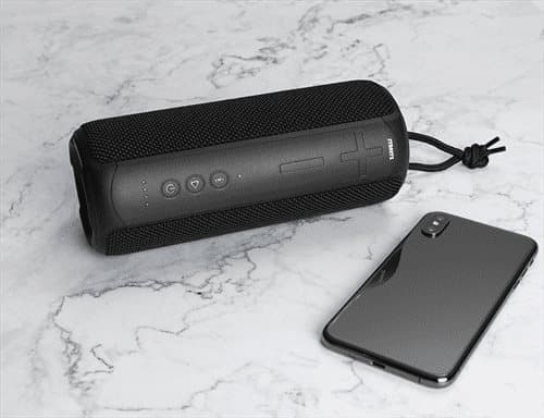 Original Streetz Vattentåliga Bluetooth 5 Högtalare IPX7 TWS - Svart
