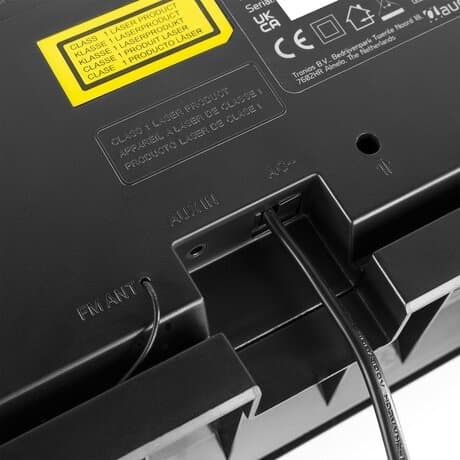 Audizio Tours DAB stereoset med CD-spelare, Bluetooth, FM-radio och MP3-spelare - 80W - Svart