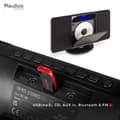 Miniatyrbild 6 av 11: Audizio Nimes Bluetooth stereoset med CD-spelare, USB mp3-spelare och radio - 50W - Svart