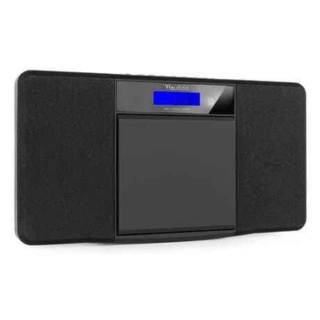 Audizio Nimes Bluetooth stereoset med CD-spelare, USB mp3-spelare och radio - 50W - Svart