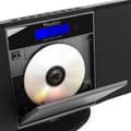 Miniatyrbild 11 av 11: Audizio Nimes Bluetooth stereoset med CD-spelare, USB mp3-spelare och radio - 50W - Svart