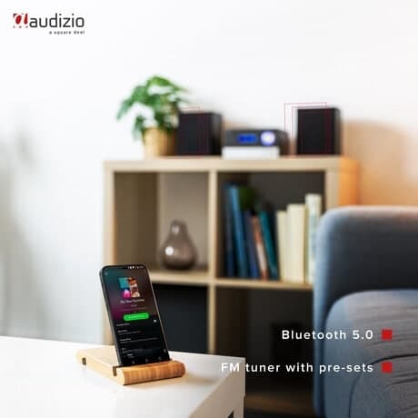 Audizio Toulon Bluetooth stereo set met CD speler, mp3 en FM radio
