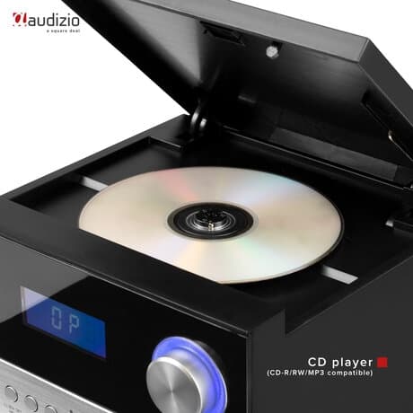 Audizio Toulon Bluetooth stereo set met CD speler, mp3 en FM radio
