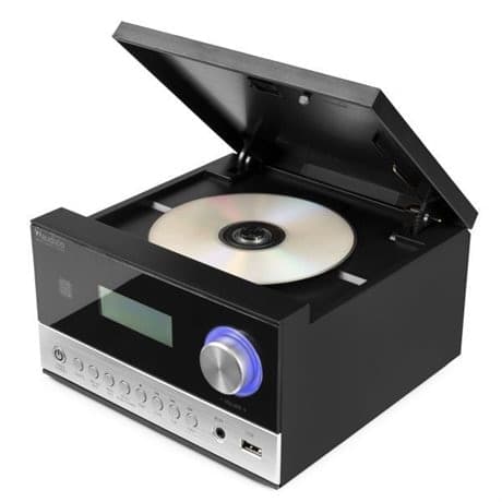 Audizio Arles Bluetooth stereo set met CD speler, mp3 en FM radio