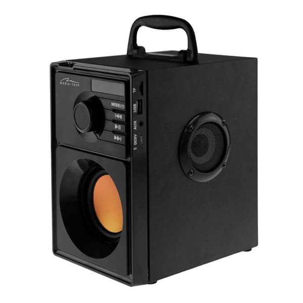 Media-Tech BOOMBOX BT 15 W Bärbar stereohögtalare Svart