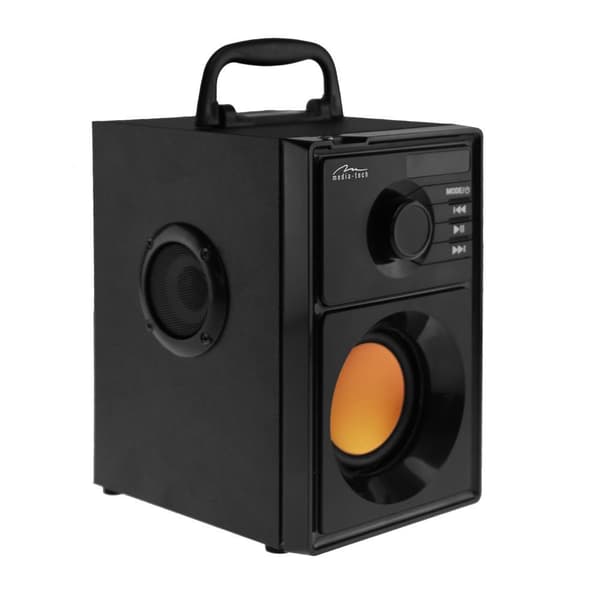 Media-Tech BOOMBOX BT 15 W Bärbar stereohögtalare Svart