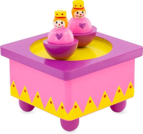 ULYSSE speldosa - 1152 - TIDIG LEKSAK - PRINSESSOR - Rosa