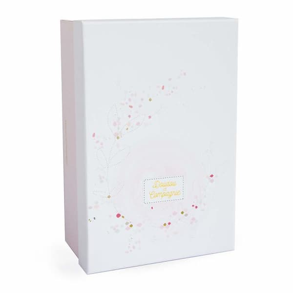 DOUDOU ET COMPAGNIE - Sockerkanin - Speldosa - Rosa - 15x10x20cm - Blandat - Från födseln
