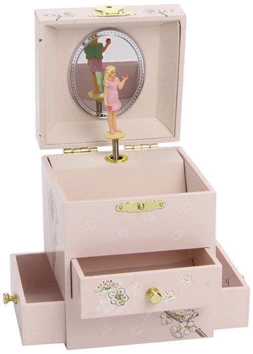 Musikalisk smyckeskrin Phosphorescent Cherry Tree Fairy