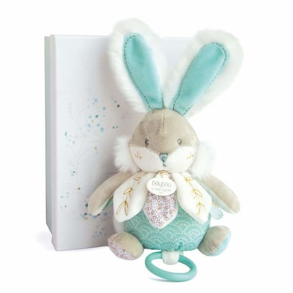 DOUDOU ET COMPAGNIE - Sockerkanin - Speldosa - Grön - Från 4 år - Blandat