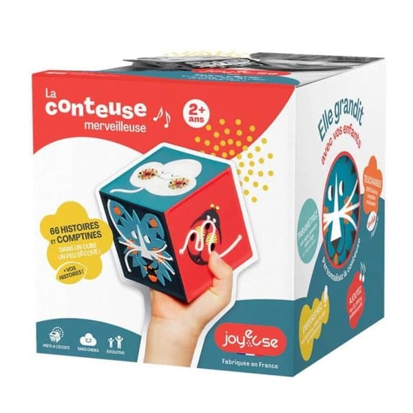 La Conteuse Merveilleuse 2 år+ - Rolig sagolåda för barn - 66 originalinnehåll - Vit
