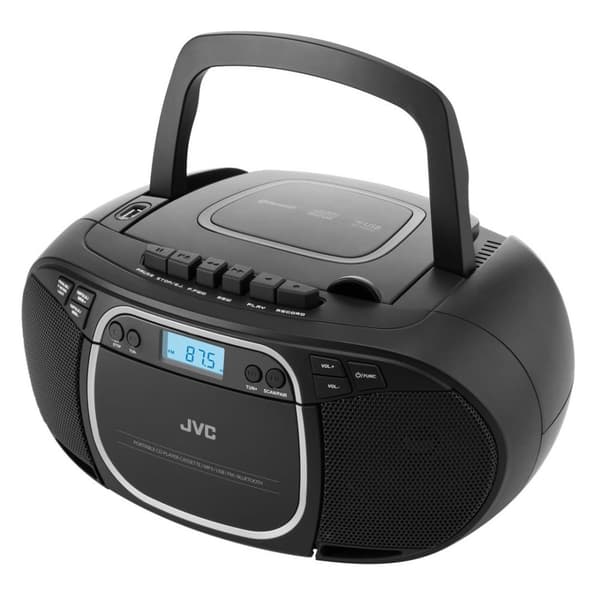 JVC RC-E451B Boombox musta radiosoitin