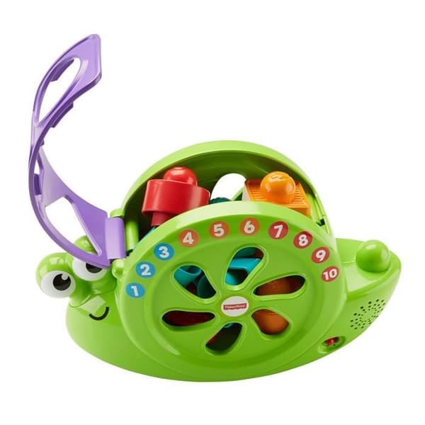 Mattel Fisher-price de Fisher Price Bebis Musik Snigel, Multikolor - FRB88