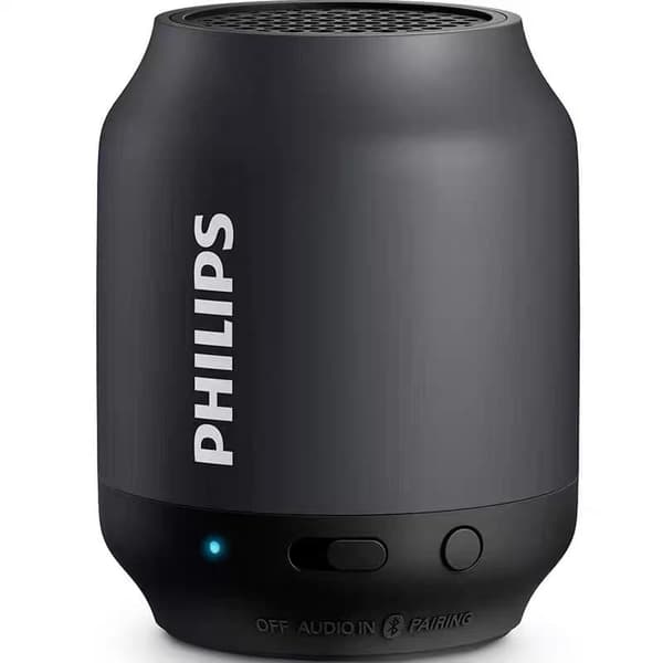 Langaton Philips BT25 Bluetooth-kaiutin: pieni ja kannettava, tehokkaalla subwooferilla