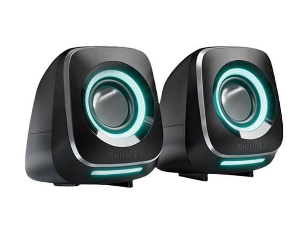 Philips SPA710 HIFI2.0 professionella spelhögtalare, kraftpaket för stationär ljudteknik