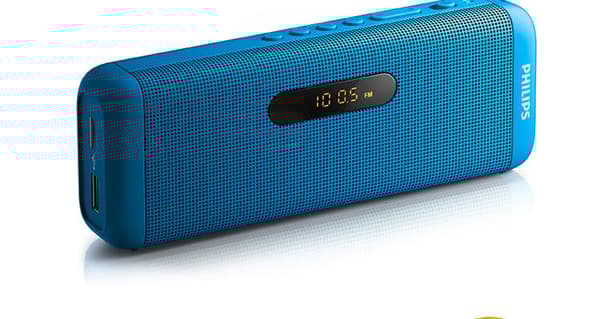Philips SD700 original Bluetooth-højttaler: bærbar FM-radio, musikudsendelse efter din smag