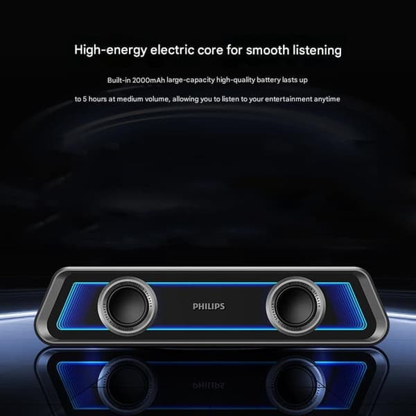 Philips SPA4600 gaming bluetooth højttaler nano spejl rgb lyseffekt gaming klasse gaming dedikeret