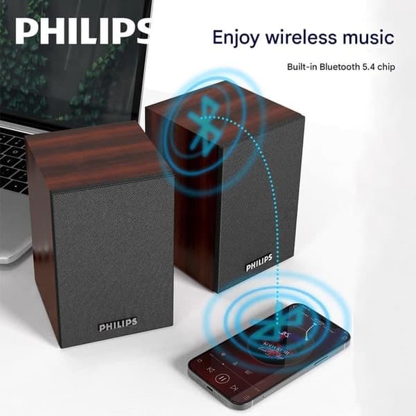 Philips SPA20 Audio Bluetooth Koti Langallinen Pöytätietokone Kannettava Pöytätietokone Minikaiutin
