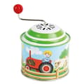 Miniatyrbild 1 av 2: Bolz Orgel Farm Music Box Ca. Metal Spinning Box med gamla MC Donald har en Farm Melody, Metal Spinning Box