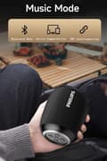 Miniatyrbillede 4 af 5: Philips 3109 Mikrofon Bluetooth-højttaler Trådløs Lille Bærbar Udendørs Højttaler Karaoke / Højttaler Integreret Mikrofon
