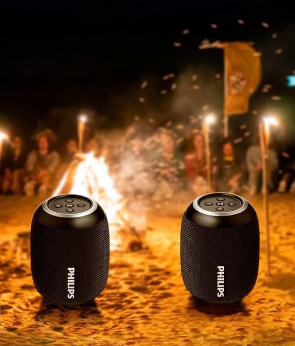 Philips 3109 Mikrofon Bluetooth-højttaler Trådløs Lille Bærbar Udendørs Højttaler Karaoke / Højttaler Integreret Mikrofon