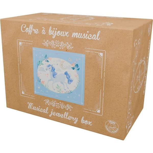 Ulysse - Musikaliska smyckeskrin Enhörning