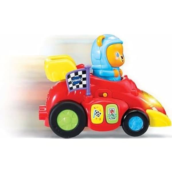 VTECH Tobia Toy Car - 2 startlägen - Över 45 låtar och ljud
