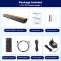 Miniatyrbillede 2 af 2: AIYIMA S03 Pro Soundbar, 20W × 2 output, Dolby Digital lydtilstande,S400 med EU-stik