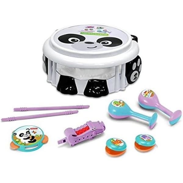 Fisher-Price Drum Ensemble, KFP2177, Flerfärgad - engelsk version