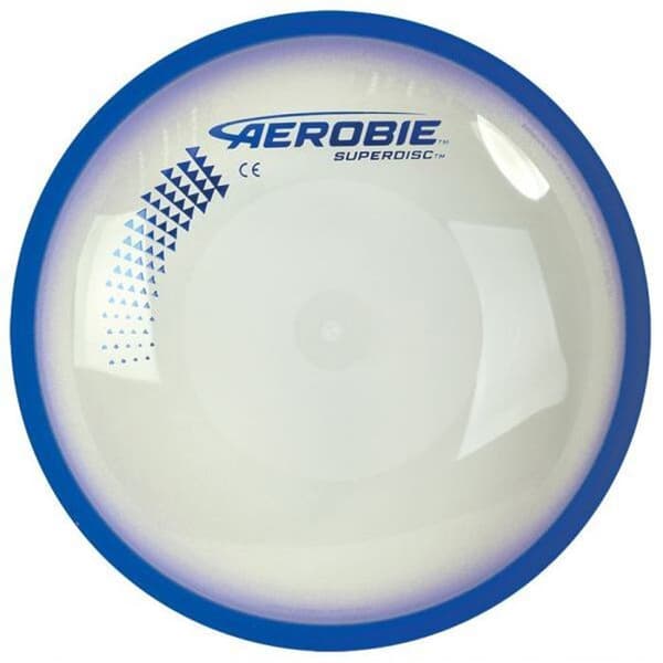 Frisbee - AEROBIC - Superdisc - Robust och okrossbar - Rak flygning - Röd