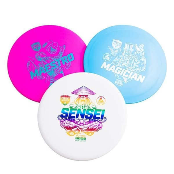 Frisbee Discmania Active 3-disc Set Discgolf Flying Disc Multicolor