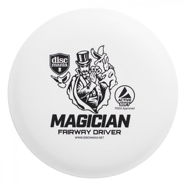 Set med 3 Disc Golf Discs - Discmania - Active Soft - 150-159g - Mjuk plast