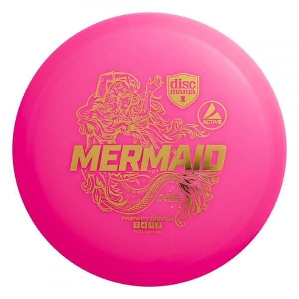 Disc golf active-line sjöjungfru fairway driver rosa