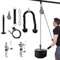 Miniatyrbild 1 av 11: Pull-up-övningsset: 2 cm stång, 3 m rep, rephandtag