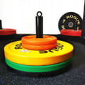 Miniatyrbild 3 av 11: Dragstång för olympisk vikthållare fi=4,8 cm