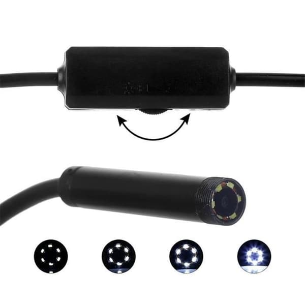 F99 Digital Edoscope Kameralins 8mm HD WiFi 720P Vattentät med 1M kabel #1106