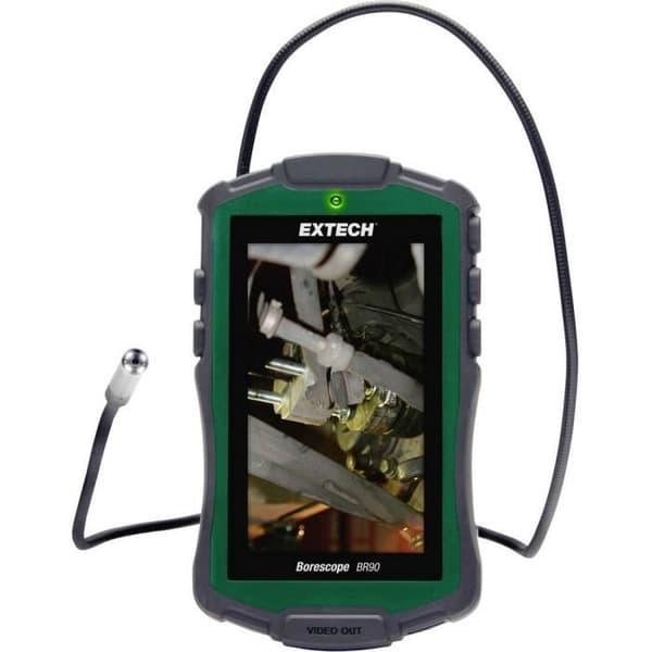 Endoskop - EXTECH - BR90 - 4,3" TFT färgmonitor - Vattentät - 180° rotation