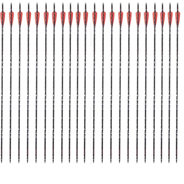 Kolfiberpilar, Lätta 31,5 tum, Spine 500-550,A-24st H-24pcs
