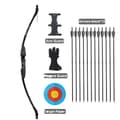 Miniatyrbillede 1 af 2: Buesæt til bueskydning, 12 carbonpile inkluderet, fås i 30 lbs og 40 lbs muligheder,30 lbs Recurve sæt