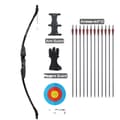 Miniatyrbillede 1 af 2: Buesæt til bueskydning, 12 carbonpile inkluderet, fås i 30 lbs og 40 lbs muligheder,40 lbs Recurve sæt