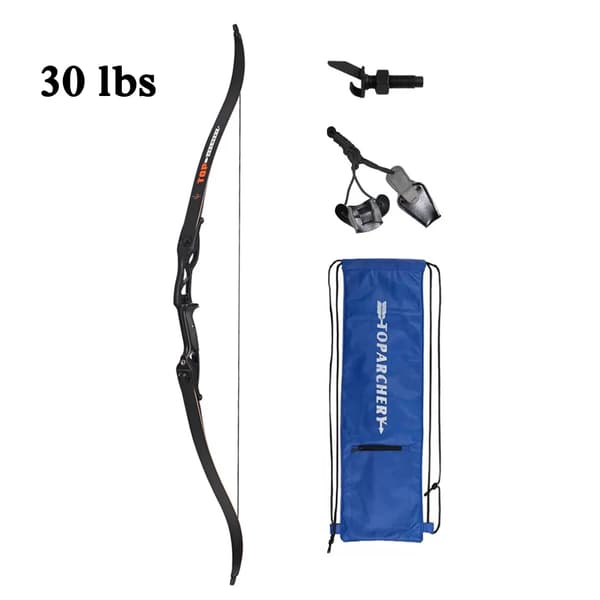 Jousiammunta, kaari, 56 tuumaa pitkä, säädettävä vetovoima 30-50 lbs,30 kilon jousi
