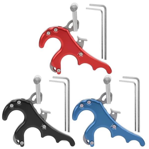 Pilarreleasehjälp, fyrfingerhandtag, metallkonstruktion, tumkaliperavtryckare