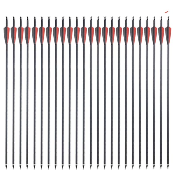 Kulfiberpile, 24 stk, 31,5 tommer længde,24stk R B